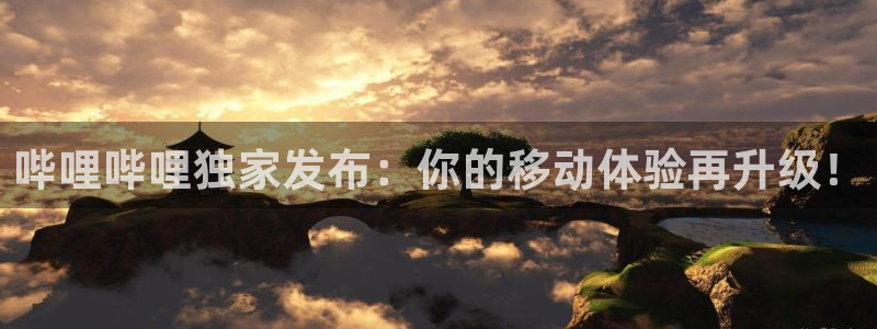 完美电竞平台代理条件怎么样：哔哩哔哩独家发布：你的移动体验再升级！