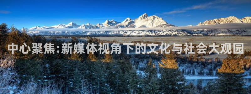 wqzb玩球直播：中心聚焦:新媒体视角下的文化与社会大观园